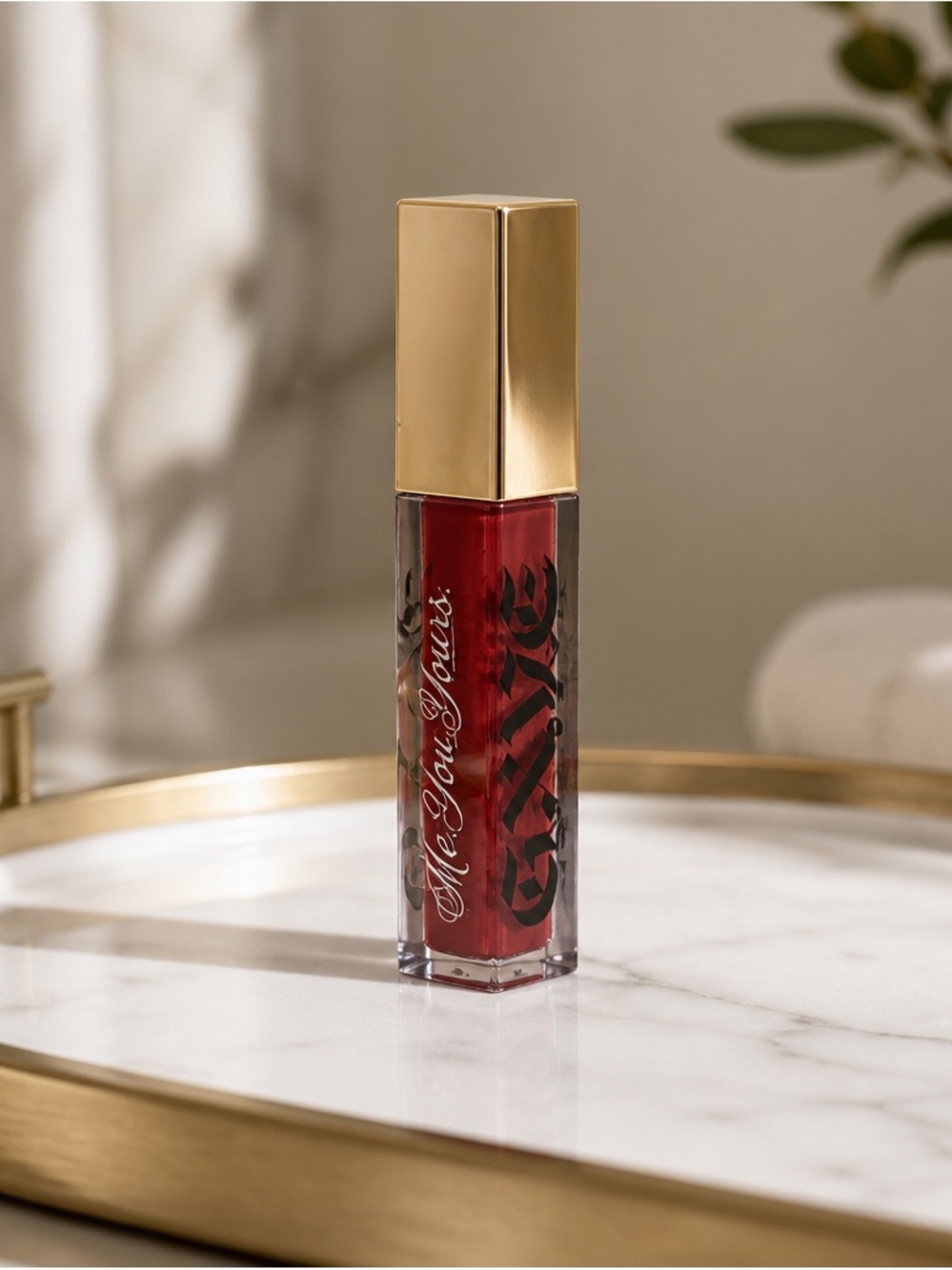 Lux Matte Red Liquid Lipstick with Gold Cap - I’m still here! Women Makeup